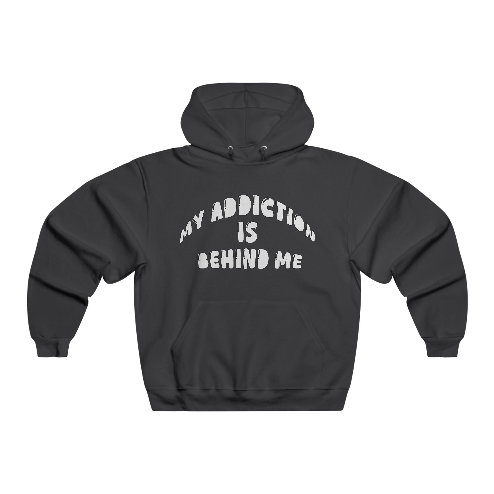 “My Addiction Is Behind Me” Reader Hoodie