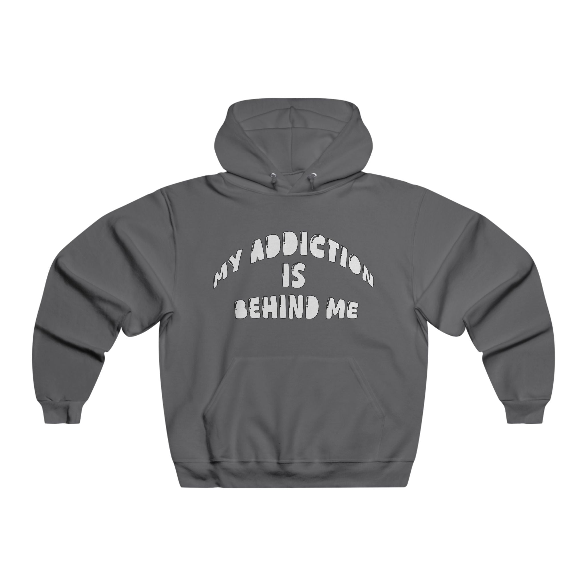 “My Addiction Is Behind Me” Reader Hoodie