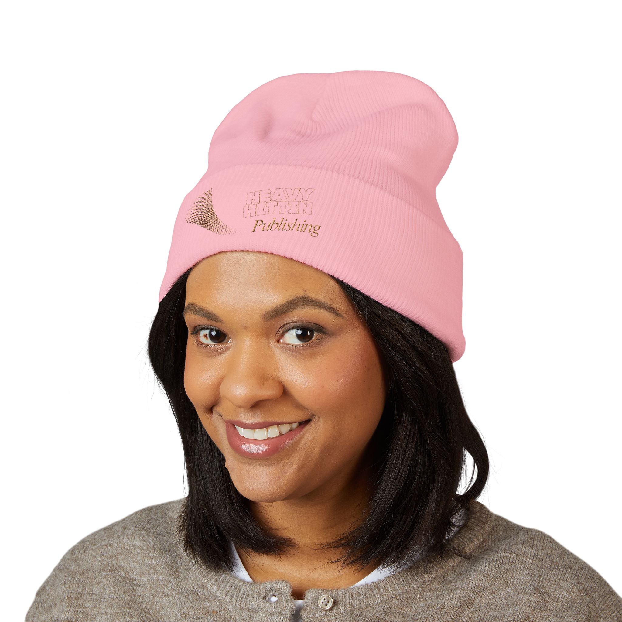 Embroidered Classic Cuffed HeavyHittin Publishing Beanie