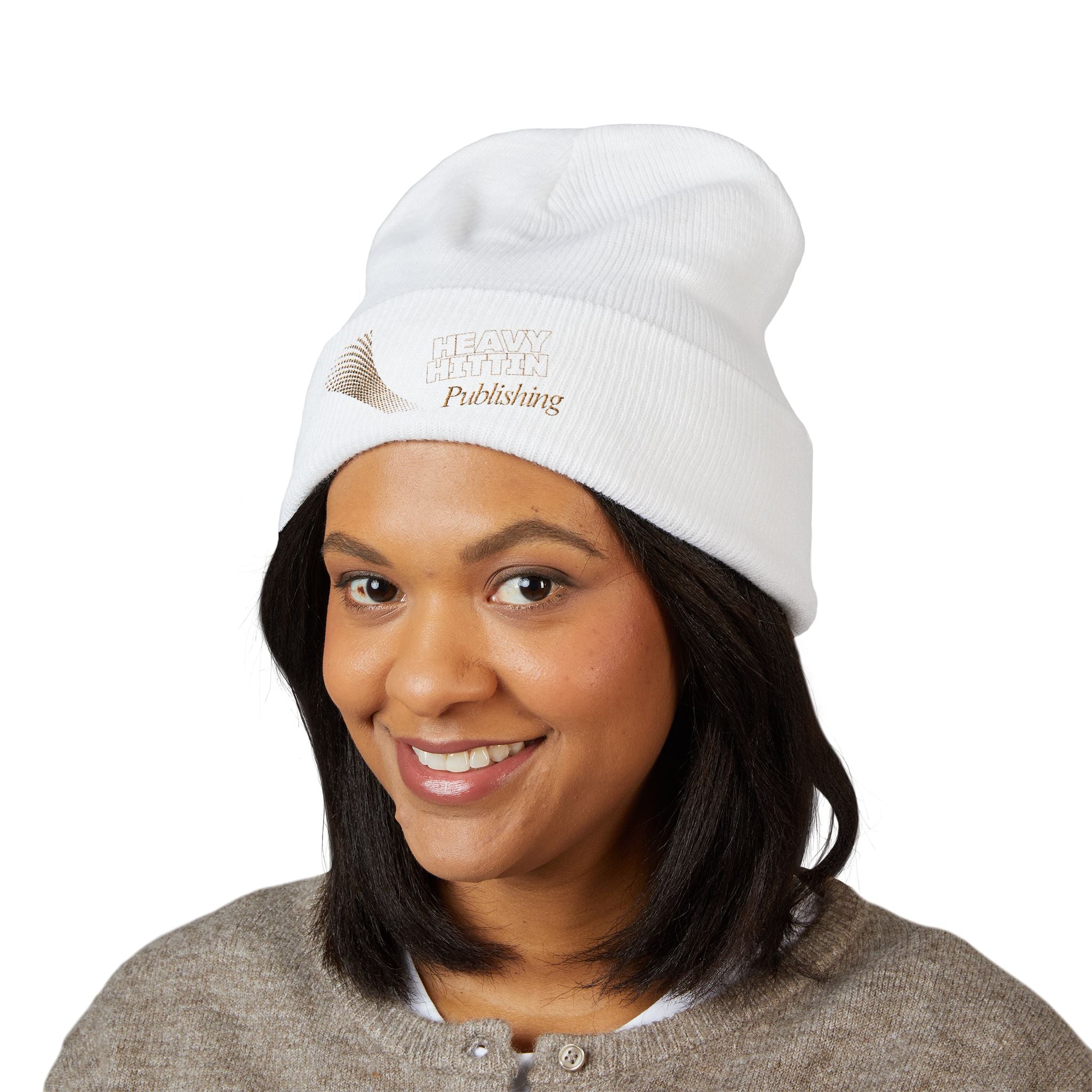 Embroidered Classic Cuffed HeavyHittin Publishing Beanie