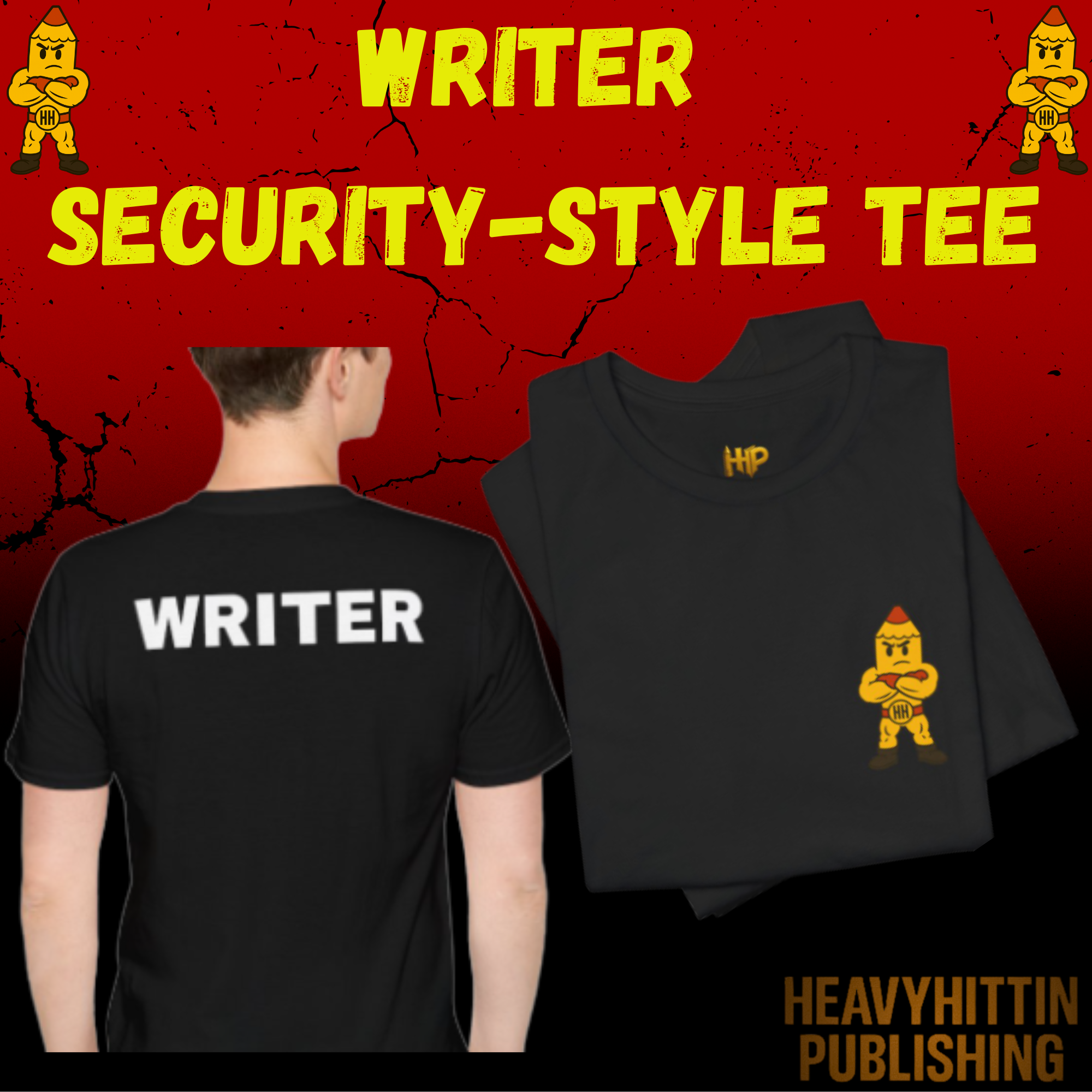 🖊️ Writer Security-Style Tee