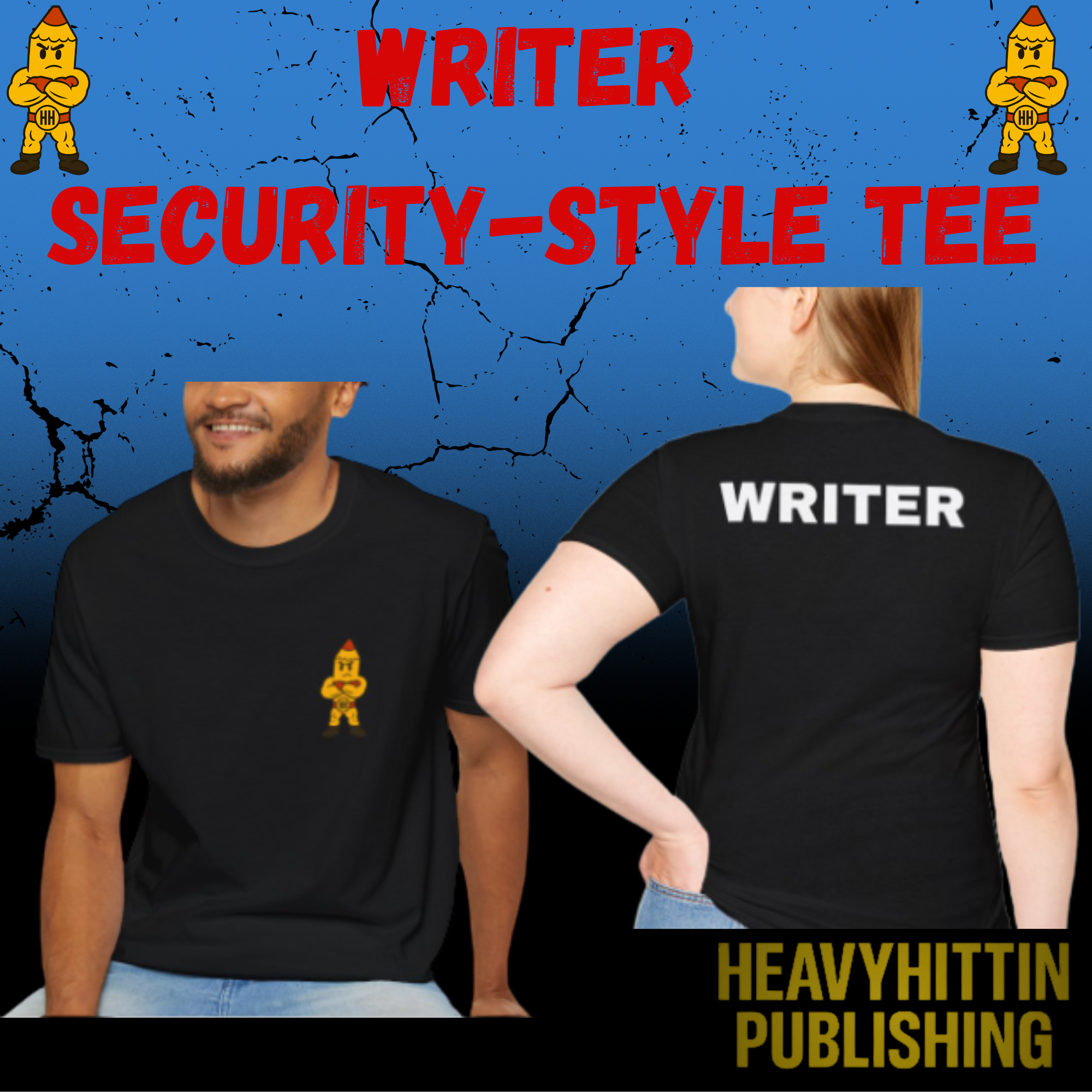 🖊️ Writer Security-Style Tee