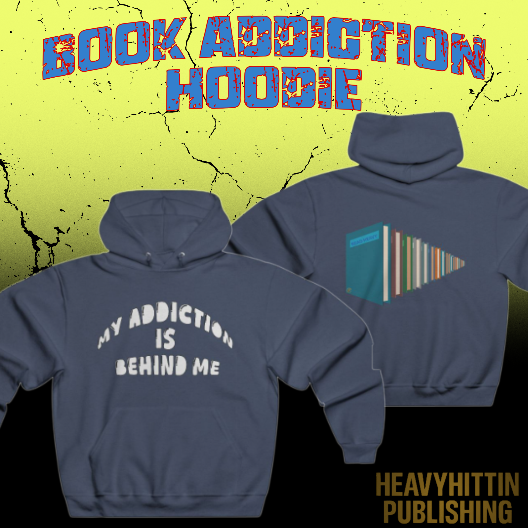 “My Addiction Is Behind Me” Reader Hoodie