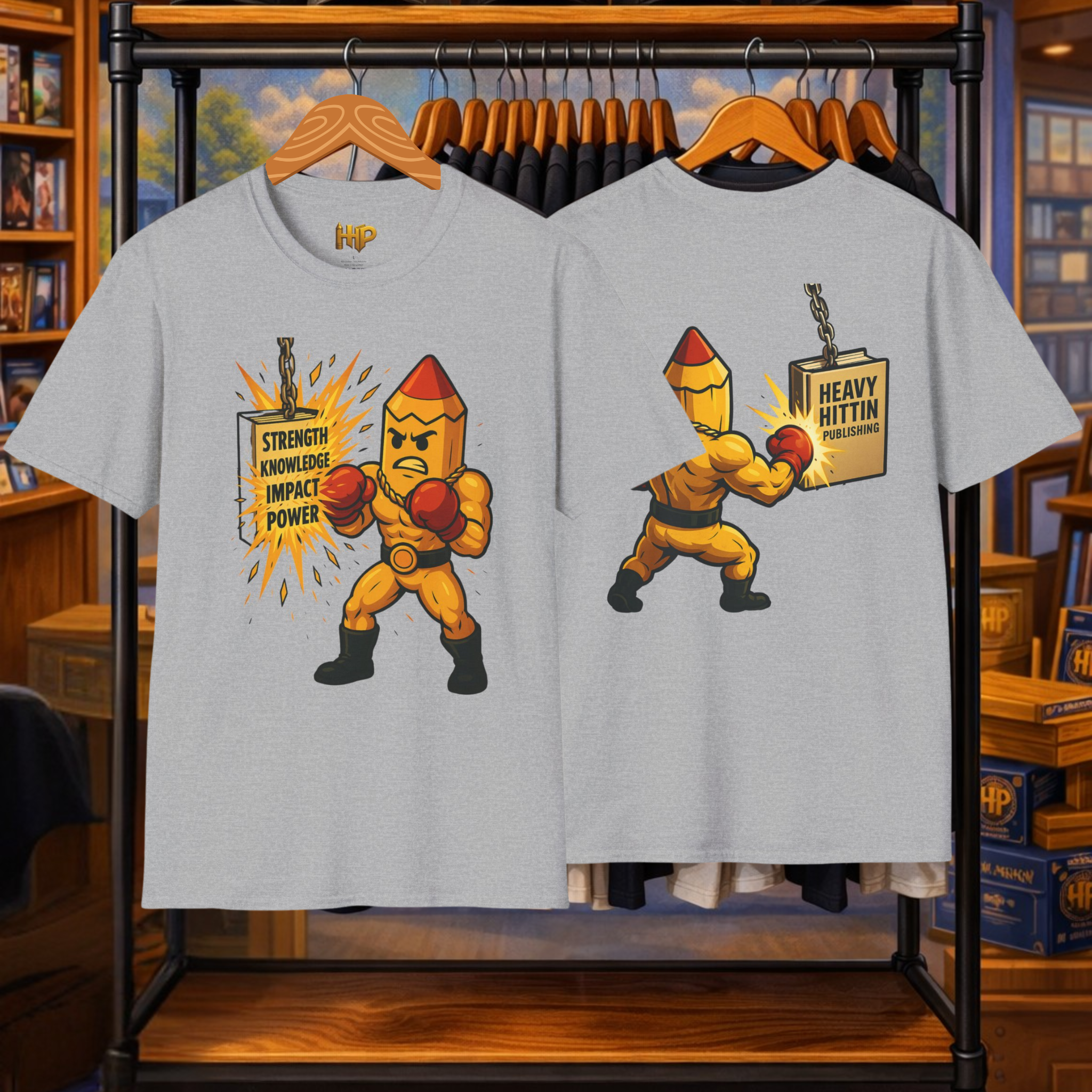 🥊 Deuce Boxer Tee – HeavyHittin Publishing Exclusive