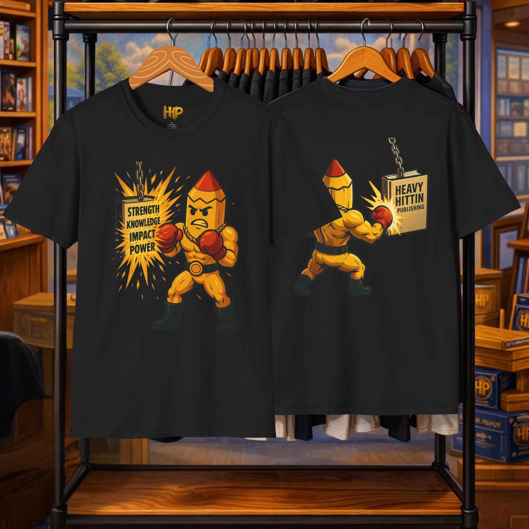 🥊 Deuce Boxer Tee – HeavyHittin Publishing Exclusive