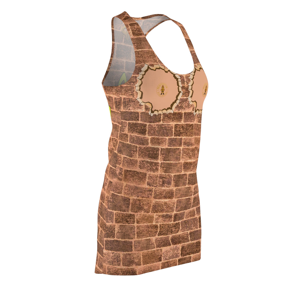 Women's Cut & Sew Racerback Dress (AOP)