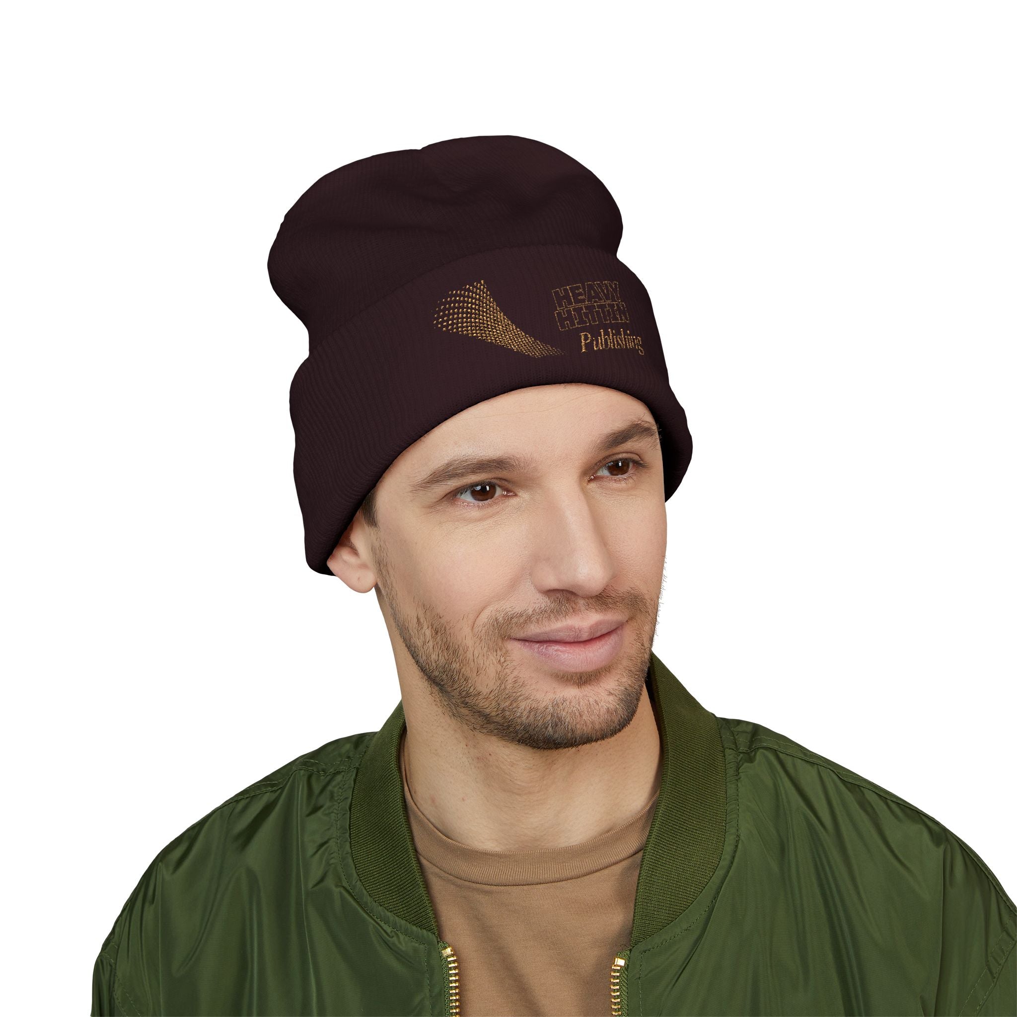 Embroidered Classic Cuffed HeavyHittin Publishing Beanie