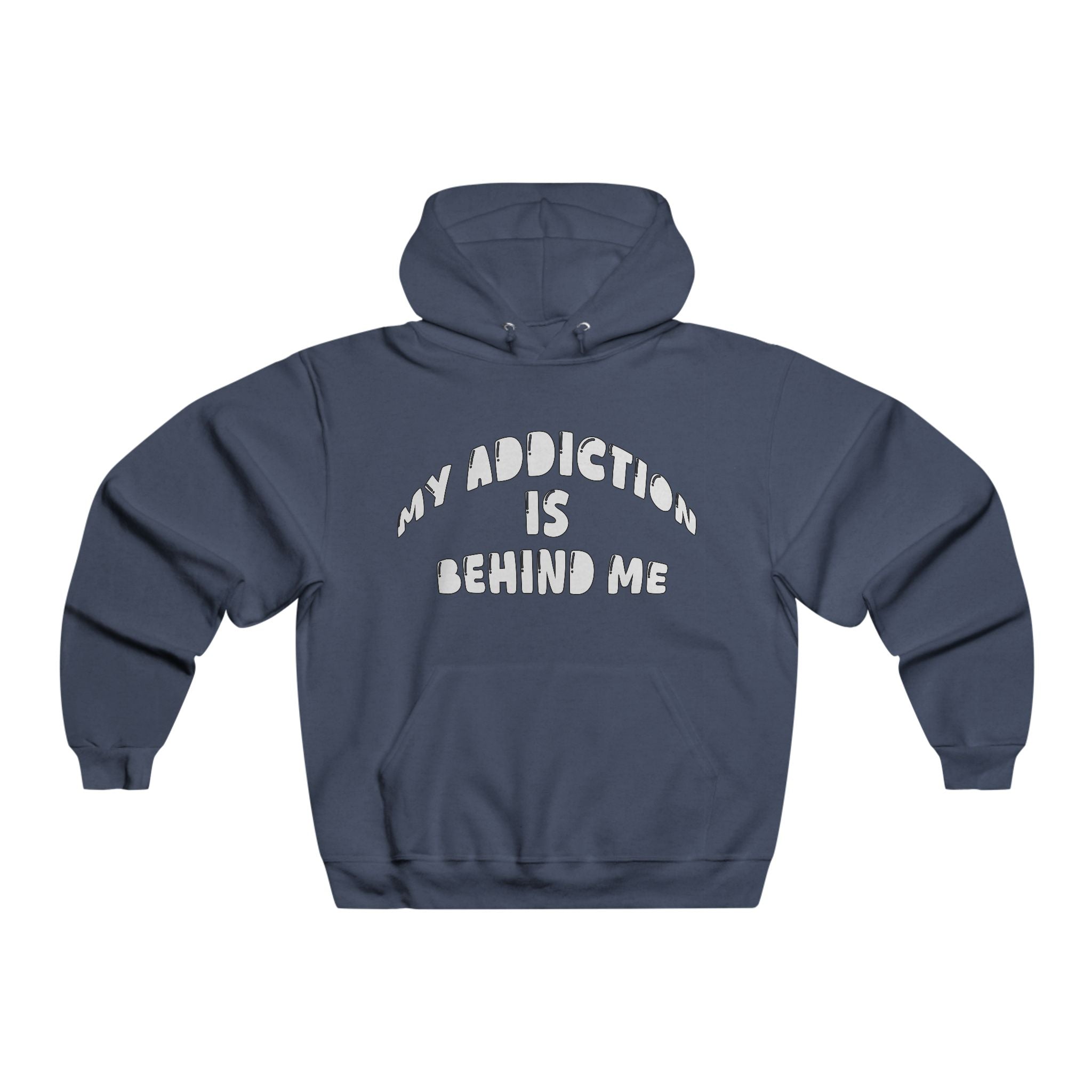 “My Addiction Is Behind Me” Reader Hoodie